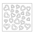 QUSENLON French Tips Nail Decals French Manicure Strips Professional