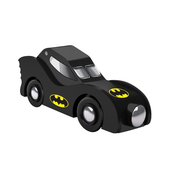 MasterPieces Officially Licensed Batman - Batmobile Wooden Toy Train Engine