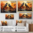 thumbnail image 4 of Designart "Renaissance of the Regal Crow II" Animals Wall Decor, 4 of 5