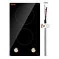 thumbnail image 1 of VEVOR 3500W 2 Burner Induction Cooktop Electric Countertop Burner Knob Control, 1 of 9