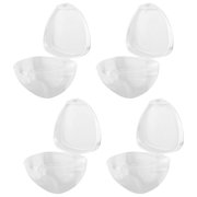 4pcs Nipple Storage Box Baby Pacifier Teat Container Portable Dustproof Soother Case