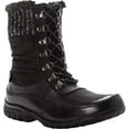 thumbnail image 1 of Women's Propet Delaney Frost Mid Calf Boot Black Leather/Nylon 8.5 D, 1 of 2