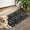 Black White Gothic, variant on Black White Gothic Hand Snake Bat Pattern Door Rugs,Washable Non Slip Door Mats Indoor,Decorative Door Mats,Entry Mat Indoor for Entrance,Bedroom,Kitchen,Bathroom,17"x30"