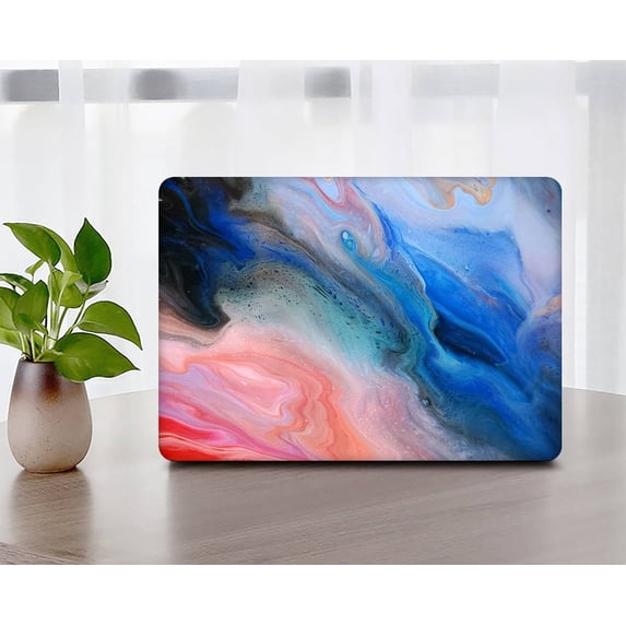 KSK KAISHEK Only Compatible MacBook Pro 13" Case 2023 2022 2021-2016 Release Model A2338 M1&A2289&A2251&A2159&A1989&A1706&A1708, Plastic Hard Shell Case Cover, Marble 220