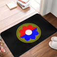 9th Infantry Division Patch Carpet Doormat, Anti Slip Floor Mat