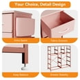 thumbnail image 3 of Cómoda Cajonera 12 Cajones de Tela para Recámara | Organizador de Ropa con Bolsillos Laterales y Ganchos | Mueble de Almacenamiento Multifuncional para Dormitorio - Resistente y Espacioso, 3 of 8