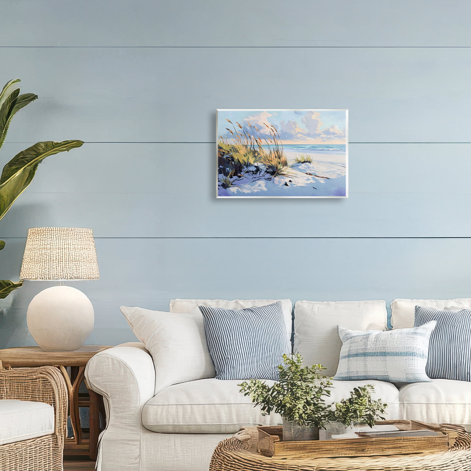 Stupell Industries Grassy Sand Dunes Beach Wall Plaque Art, design by Gina Kelly