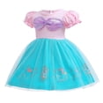 thumbnail image 3 of QEFJNO 1-6Y Princess Tulle Dress for Girls Birthday Gift Christmas Halloween Party Dress, 3 of 12