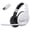 White, variant on NUBWO G08 Wireless Gaming Headset with 50mm Drivers, BT 5.3 & 2.4G Ultra-Low Latency, Over-Ear Headphones with Microphone, 35H Playtime for PS5 PS4 PC Nintendo Switch, Black/Red