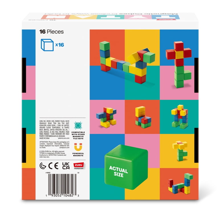 TYTAN Magnetic Tiles 16-Piece Building Set for Kids photo 7