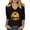 Black, variant on Funny Halloween Shirts for Women 3/4 Sleeve Pumpkin Witch V Neck Tops Holiday Tshirts Pullover Blouse Black M