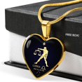 thumbnail image 2 of Libra Constellation Horoscope Zodiac Necklace 18k Gold Heart Pendant 18-22", 2 of 3