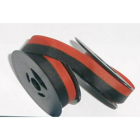 Adler Meteor Typewriter Ribbon - Black and Red Ink