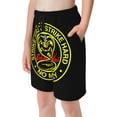 thumbnail image 4 of Cobra Kai Boy'S Swim Trunks Quick Dry Board Shorts Kids Beach Swim Shorts Bathing Suits Swimsuit, 4 of 8
