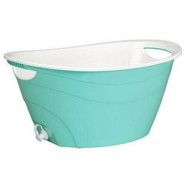 Creativeware Double Walled Plastic Beverage Tub, Drain Plug