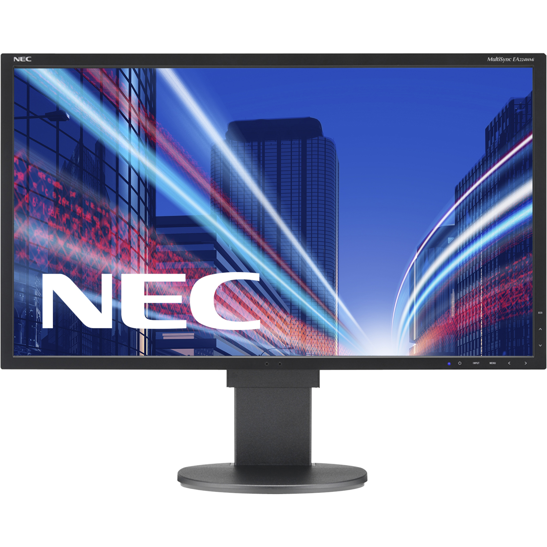 NEC MultiSync EA224WMi-BK - LED monitor - 22" - image 4 of 5