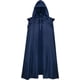 thumbnail image 3 of Capa con capucha unisex gótica misteriosa renacentista mago bruja disfraz de Halloween Cosplay capa de fiesta, 3 of 5