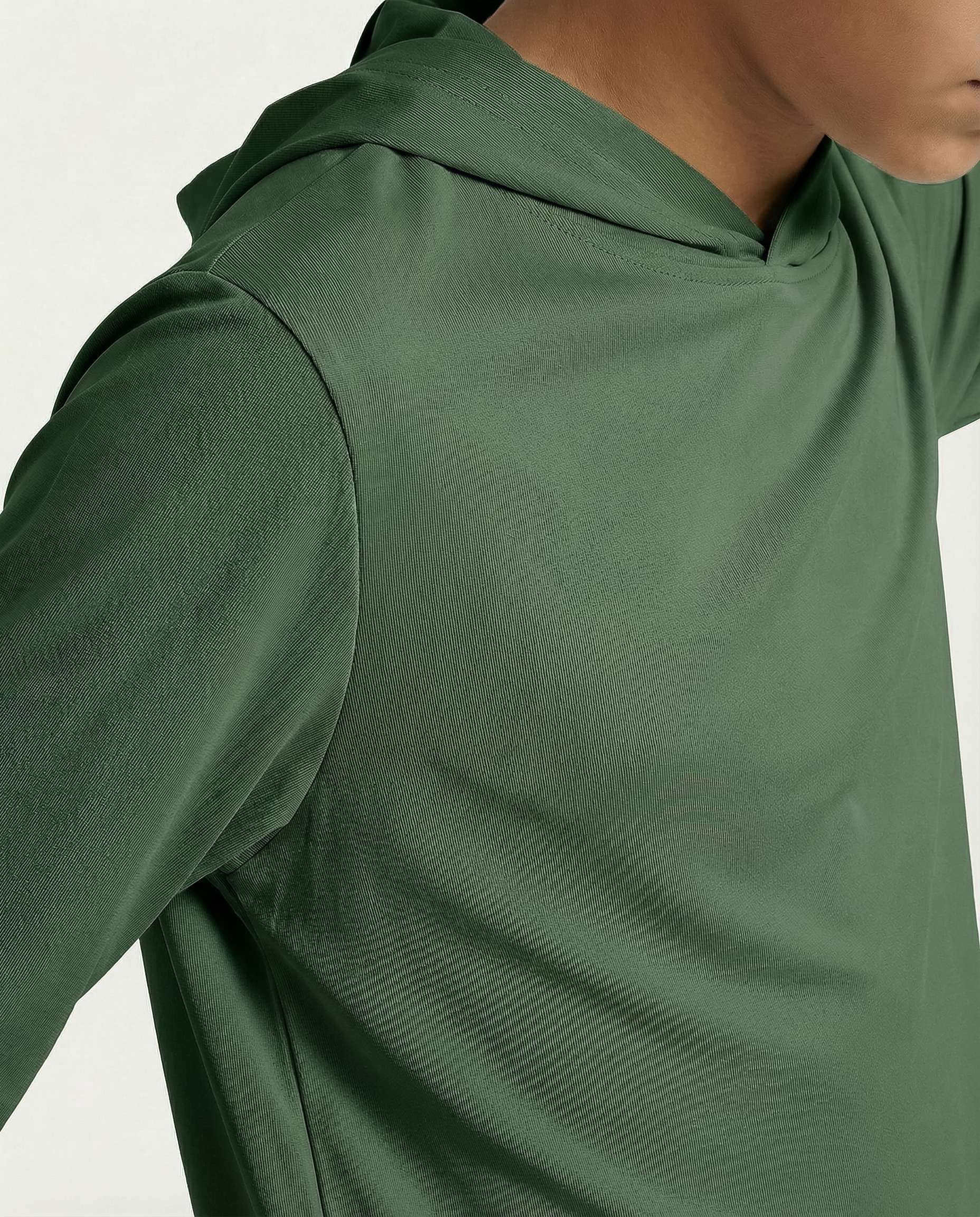 Real Essentials 3 Pack: Dry-Fit Youth Boys Teen Active Long Sleeve Hoodie Sweatshirts - Hooded Pullover Shirts