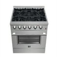 thumbnail image 2 of Forno Marco 30-Inch Dual Fuel Range, Stainless Steel, 4 Burners, 37,000 BTU, True Convection Oven, Energy Efficient, 2 of 5