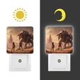thumbnail image 3 of John Carter Luz nocturna LED con sensor de anochecer a amanecer para dormitorio, baño, pasillo, escaleras - Lámpara LED nocturna de enchufe, 0.5W - 1 pieza, 3 of 6