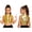 Gold, variant on Girls Sequins Dance Tops Party Cha-cha Performance Competition Sparkly Garment Ruffle Vest Blue 6