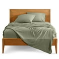 thumbnail image 4 of Bare Home Premium 1800 Collection 4-Piece Bed Sheet Set, King, Sage, 4 of 10