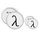 thumbnail image 1 of Alfabeto griego Lambda negro silueta Insignia insignia botón diseño conjunto, 1 of 3