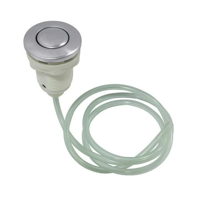 Kingston Brass KA311 Gourmetier Disposal Air Switch Button, Polished Chrome