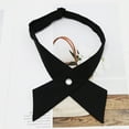 thumbnail image 4 of HEANUJJ Moño Negro Para Mujer Con Ajuste Cruzado Para Y Eventos Formales, 4 of 8