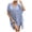 Sky Blue, variant on zaveiop Women's Loose Swimsuit Crochet Sexy V Neck Swim Coverups Bathing Suit Bikini Cover up Vacation Summer Beach Dresses (Blue, One Size)