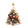 thumbnail image 2 of 5 adornos acrílicos colgantes para árbol de Navidad y coche | Adornos navideños para coronas de árbol y chimeneas | Decoración navideña multiusos para el hogar, el interior del coche, fiestas y, 2 of 4