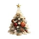 thumbnail image 2 of Ganfancp 5Pc Árbol de Navidad Coche Colgante Navidad Acrílico Decoración Decoraciones Ofertas Flash Liquidación Decoración Navideña Acrílica para Colgar*5, 2 of 4