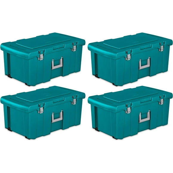Storage Box Wheels Handle