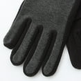 thumbnail image 7 of 1 Pair Women Winter Cycling Gloves Thickened Color Matching Elastic Warm Five Fingers Windproof Soft Anti-slip Wear-resistant Lady Outdoor Gloves, 7 of 7