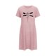 thumbnail image 5 of Camisón corto de mujer, vestido de largo medio con estampado de moda, camisón corto extragrande de mujer, camisón de manga corta con estampado de pecho a la moda, camisón de mujer, 5 of 5