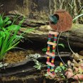 thumbnail image 2 of 1 Set Synthetic Material Reptile Coconut Hideout For Reptile Owners, 2 of 8