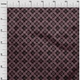 thumbnail image 3 of oneOone Polyester Lycra Tissu Noir à Blocs Matière de Robe Tissu Imprimé Tissu au Mètre 56 Pouces de Large, 3 of 5