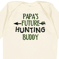 thumbnail image 4 of Inktastic Papas Future Hunting Buddy Boys or Girls Long Sleeve Baby Bodysuit, 4 of 5