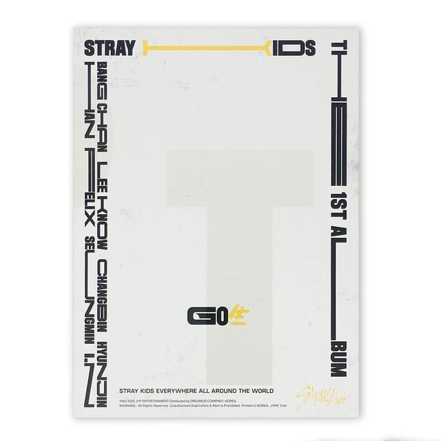 Álbum Jacess STRAY KIDS GO生 Standard Ver B CD