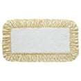 thumbnail image 5 of VHC Brands Annie Buffalo Check Farmhouse 27"x48" Bathmat Yellow Ruched Ruffle Cotton Rectangle Bath Decor, 5 of 5