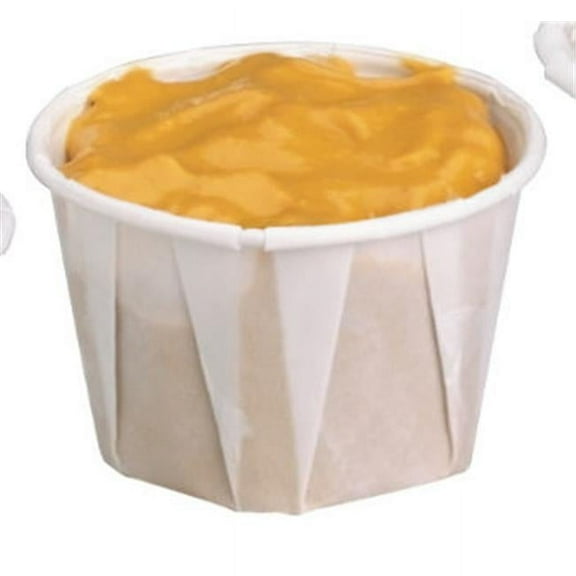 Solo Cup SCC 200 Paper Pleated Souffle Cup 2 Oz