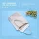 thumbnail image 3 of Bolsas en blanco de 4 piezas bolsas de compras en blanco bolsas de compras en blanco bolsas de comestibles en blanco, 3 of 6