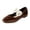 Brown, variant on Women's Mary Jane Ballet Flat Shoes Comfortable Dressy Shoes with Elatic Strap Breathable Arch Support Footwear for Work Business Brown Size 6