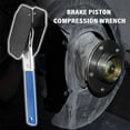 thumbnail image 2 of 360° Rotating Ratchet Brake Caliper Tool, Break Caliper Compression Tool, Dual Piston Brake Calipers Compressor, Specialty Tools for Mechanics, Rotating Ratchet Brakes Calipers Tools(Blue), 2 of 7