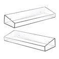 thumbnail image 3 of Transparent Acrylic Shower Shelf Kitchen Wall Mounted Storage 2Pcs Practical Organizing Unit for Bathrooms and Kitchens, 3 of 5