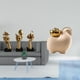 thumbnail image 2 of Estatuas de Pensadores de Resina, Decoraciones de Mesa, Artesanías, Recuerdos, Esculturas de Arte Abstracto, Estatuas de Animales en Miniatura, Decora, 2 of 8