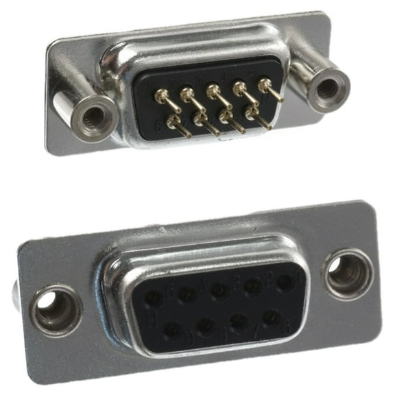 171-009-213R021 Connector 9 Position D-Sub Receptacle, Female Sockets :RoHS