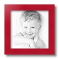 thumbnail image 2 of ArtToFrames 9x9" Red Picture Frame, Red Wood Poster Frame, with Regular Glass and Foam Backing 3/16 inch (FBPL-4119), 2 of 8