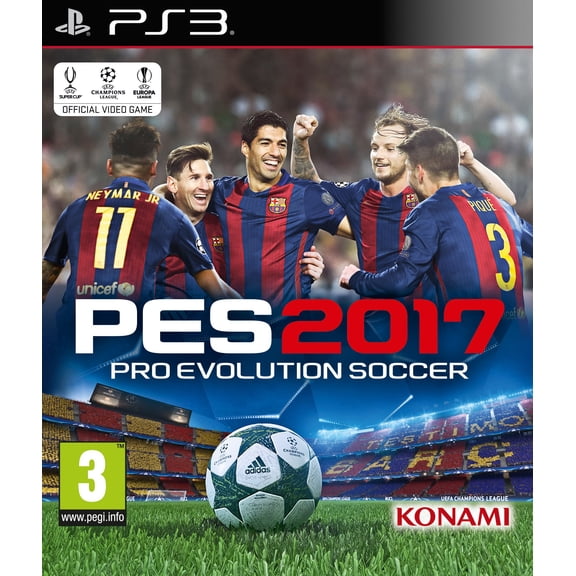 Videojuego Konami PES 2017 PS3 Deportes Italiano