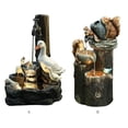 thumbnail image 4 of Billuyoard Elroy Fuente Adorno Jardín Animal Resina Escultura Estatua Realista Artesanía al aire libre Arte Paisaje Decoración Jardín y Patio, 4 of 6
